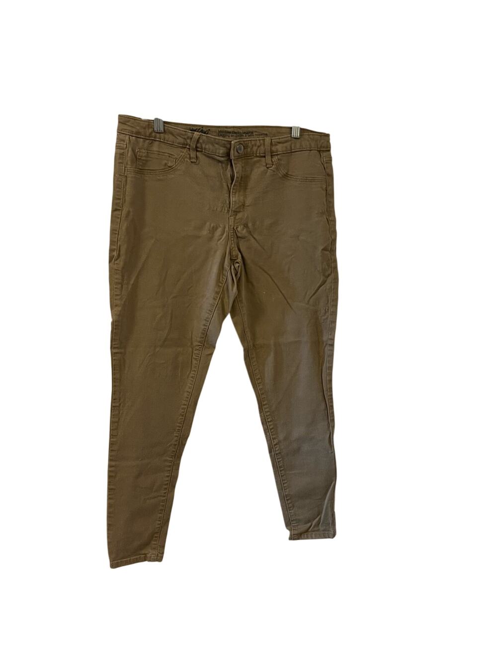 Mossimo Khaki Skinny Pants Women's Size 14
